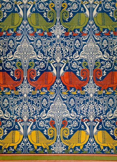 Example of Printed Egyptian Fabric by Emile Prisse d